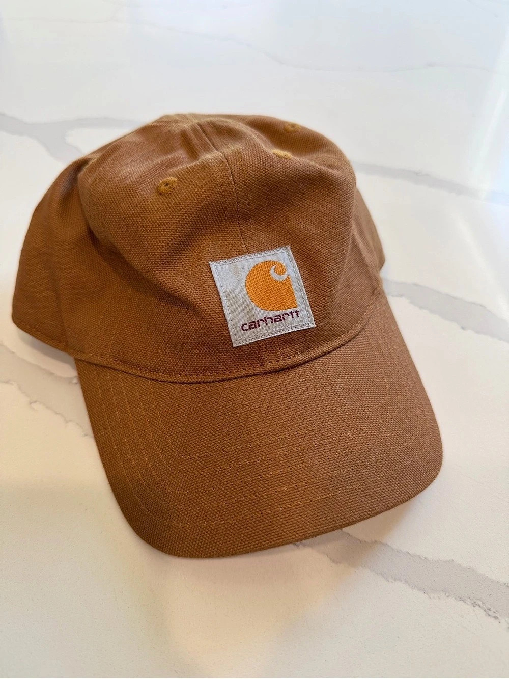 Carhartt Infant Signature Canvas Cap Brown Baby Infant